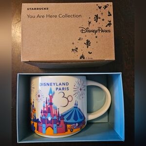 Starbucks Disneyland Paris 30th anniversary mug